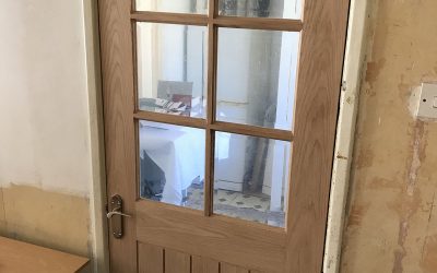 Hardwood doors