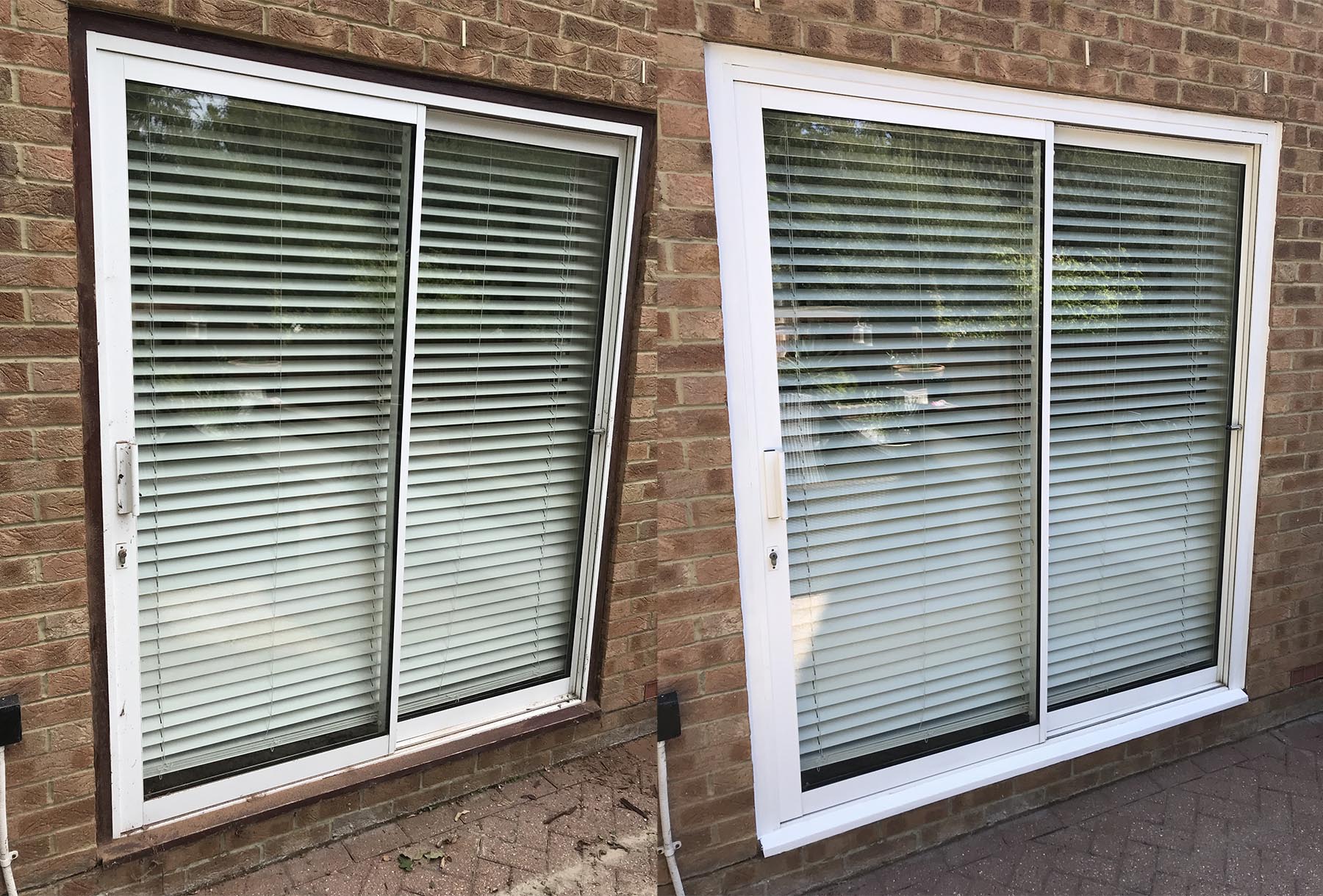 Patio door seals and refurb South Coast Handyman