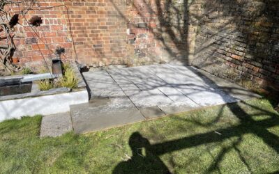 New Patio on an old base